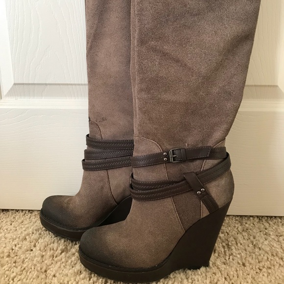 Jessica Simpson Shoes - Jessica Simpson Wedge Boots 8.5